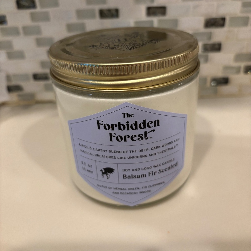 Barnes and Noble Exclusive Forbidden Forest Candle